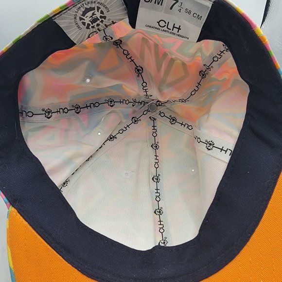 CLH Creating Limitless Heights Adults Small Medium Stars Allover Print Hat Cap - Picture 7 of 9